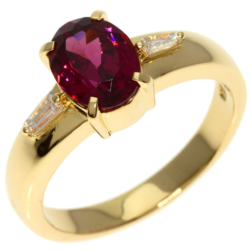 TASAKI Ring 18K Yellow Gold gold Garnet diamond