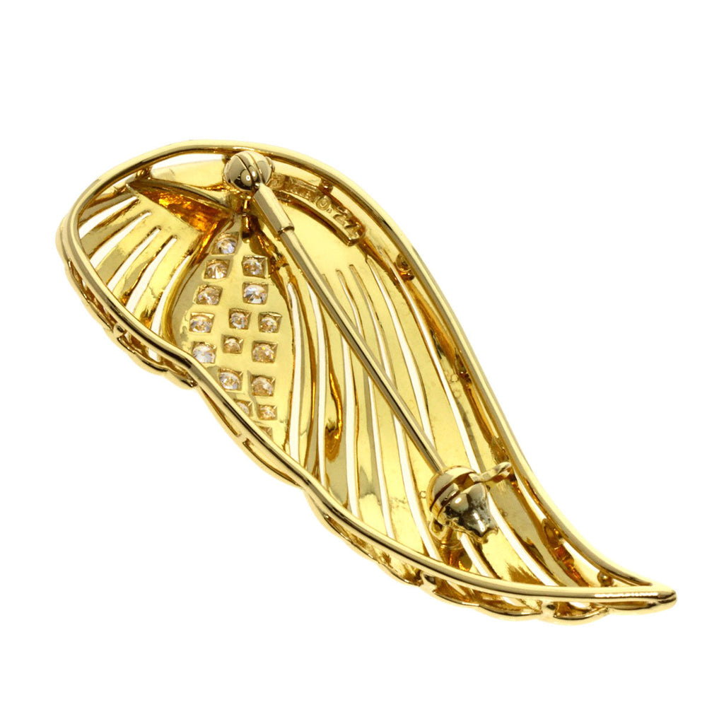 MIKIMOTO Brooch 18K Yellow Gold gold diamond