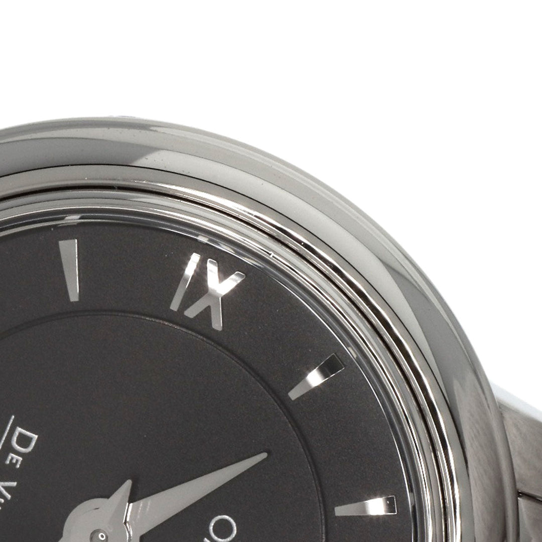 OMEGA Watches Quartz 424.10.24.60.01.001 Stainless Steel , Stainless Steel Silver De Ville Prestige black dial Women Used Authentic