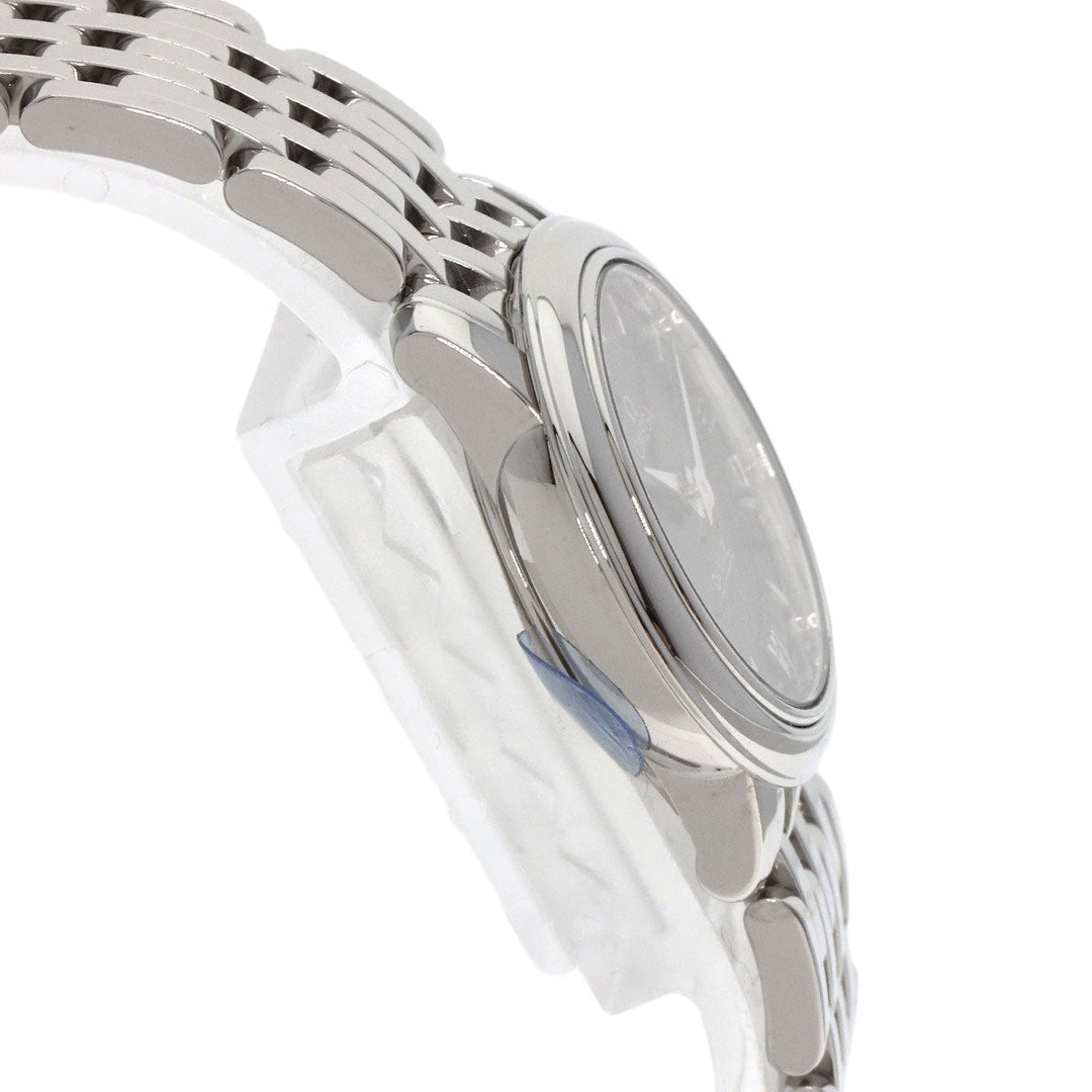 OMEGA Watches Quartz 424.10.24.60.01.001 Stainless Steel , Stainless Steel Silver De Ville Prestige black dial Women Used Authentic