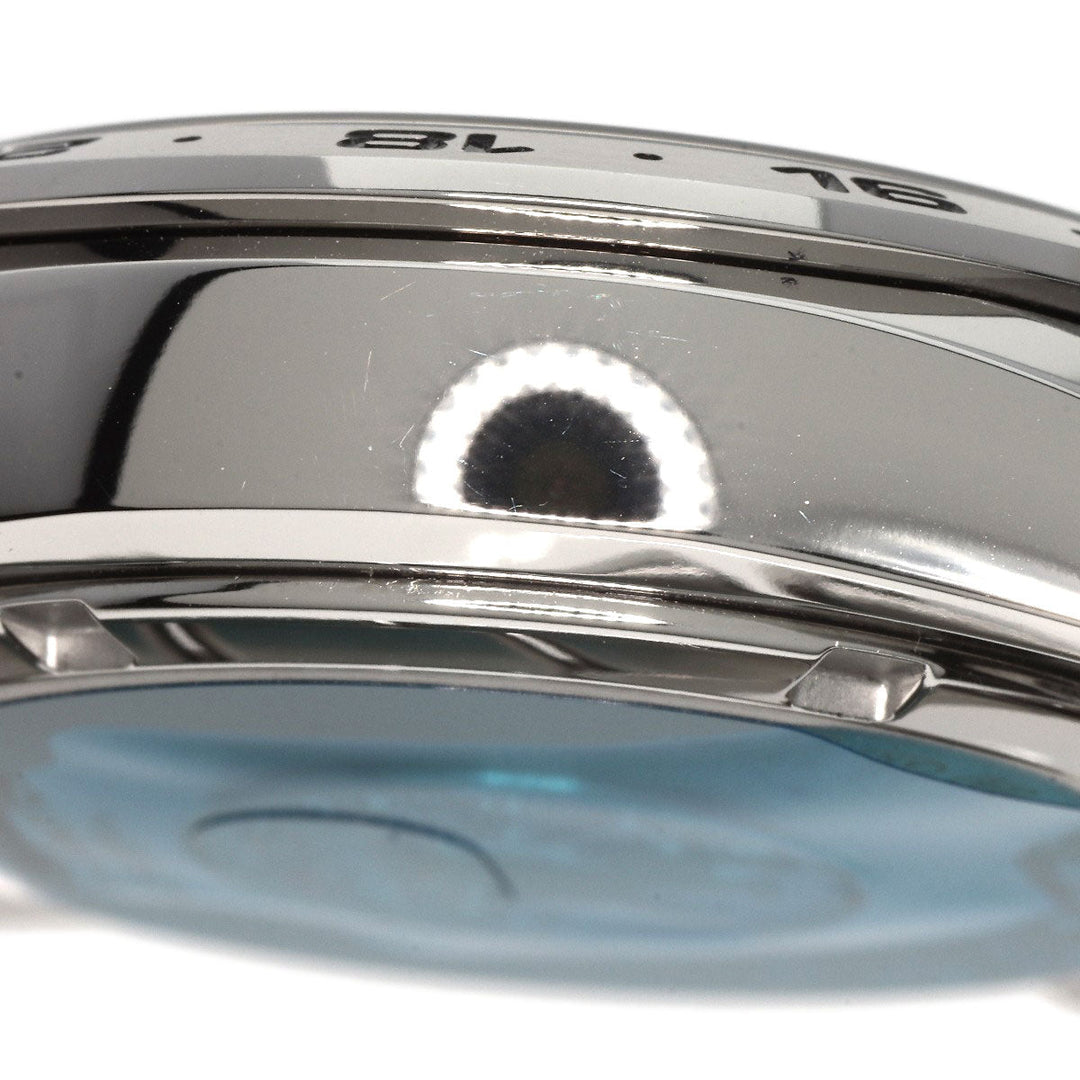 SEIKO Watches Quartz SBGN027 9F86-0AK0 Stainless Steel , Stainless Steel Silver Grand Seiko Sports Collection GMT black dial mens Used Authentic