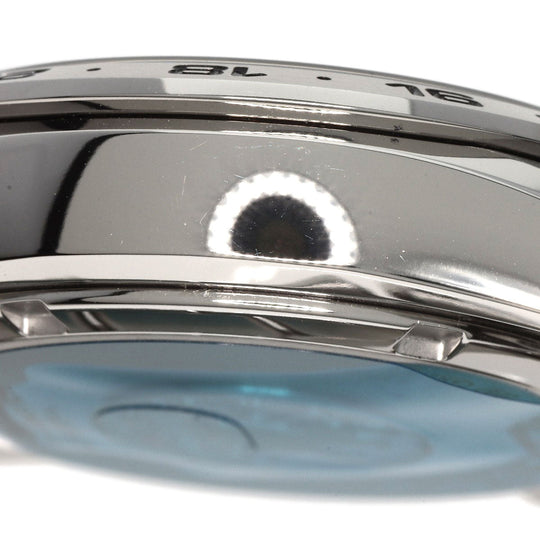 SEIKO Watches Quartz SBGN027 9F86-0AK0 Stainless Steel , Stainless Steel Silver Grand Seiko Sports Collection GMT black dial mens Used Authentic