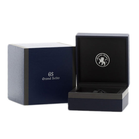 SEIKO Watches Quartz SBGN027 9F86-0AK0 Stainless Steel , Stainless Steel Silver Grand Seiko Sports Collection GMT black dial mens Used Authentic