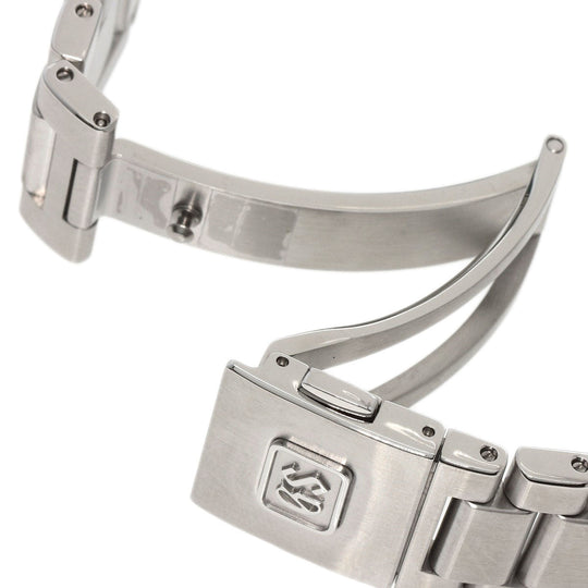 SEIKO Watches Quartz SBGN027 9F86-0AK0 Stainless Steel , Stainless Steel Silver Grand Seiko Sports Collection GMT black dial mens Used Authentic