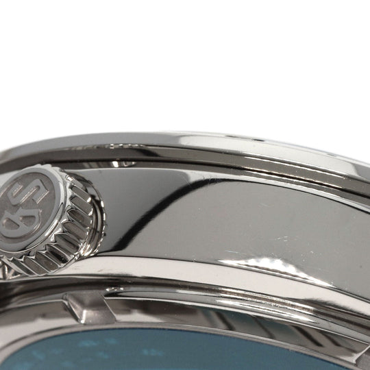 SEIKO Watches Quartz SBGN027 9F86-0AK0 Stainless Steel , Stainless Steel Silver Grand Seiko Sports Collection GMT black dial mens Used Authentic