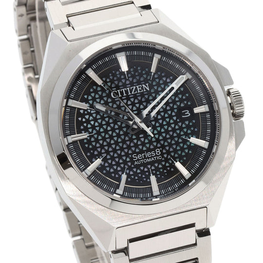 CITIZEN Watches Mechanical Automatic NA1010-84X 0950-S125758 Stainless Steel , Stainless Steel Silver Series 8 White shell dial mens Used Authentic