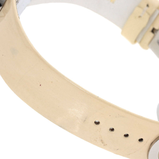 CHANEL Watches Quartz H0579 Stainless Steel, Leather Silver La Ronde white dial Women Used Authentic