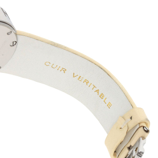 CHANEL Watches Quartz H0579 Stainless Steel, Leather Silver La Ronde white dial Women Used Authentic
