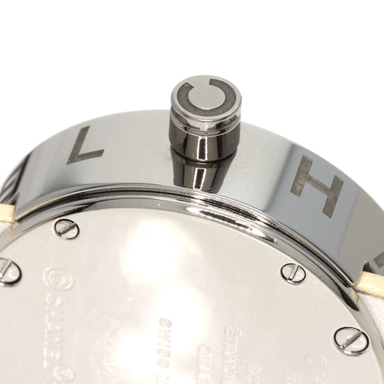 CHANEL Watches Quartz H0579 Stainless Steel, Leather Silver La Ronde white dial Women Used Authentic