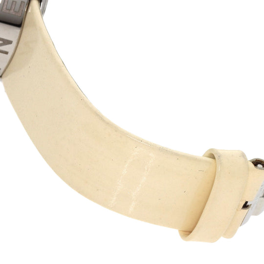 CHANEL Watches Quartz H0579 Stainless Steel, Leather Silver La Ronde white dial Women Used Authentic