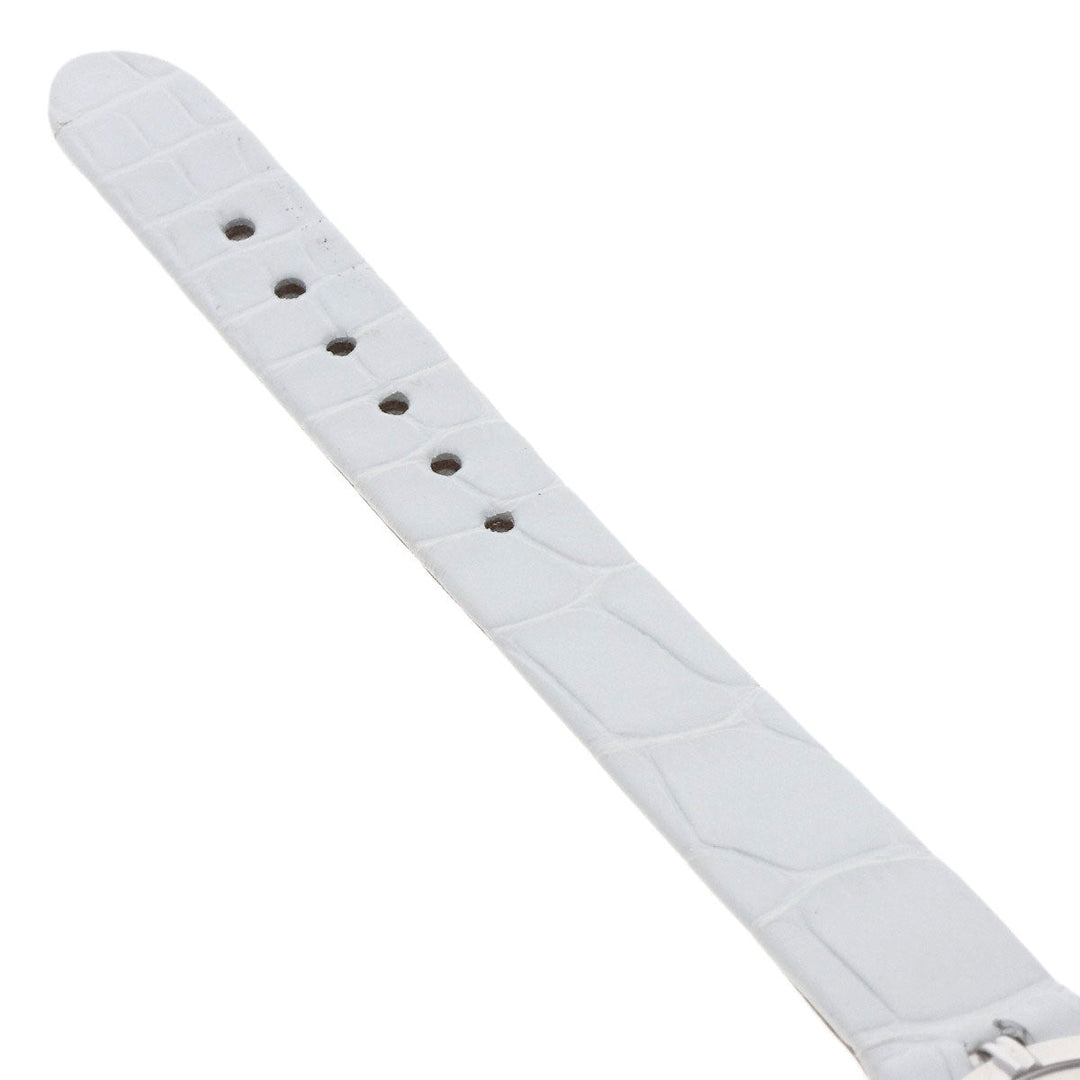 Chopard Watches Quartz 20/5681 K18WG, leather Silver Happy Diamonds Maker Complete Silver dial Women Used Authentic