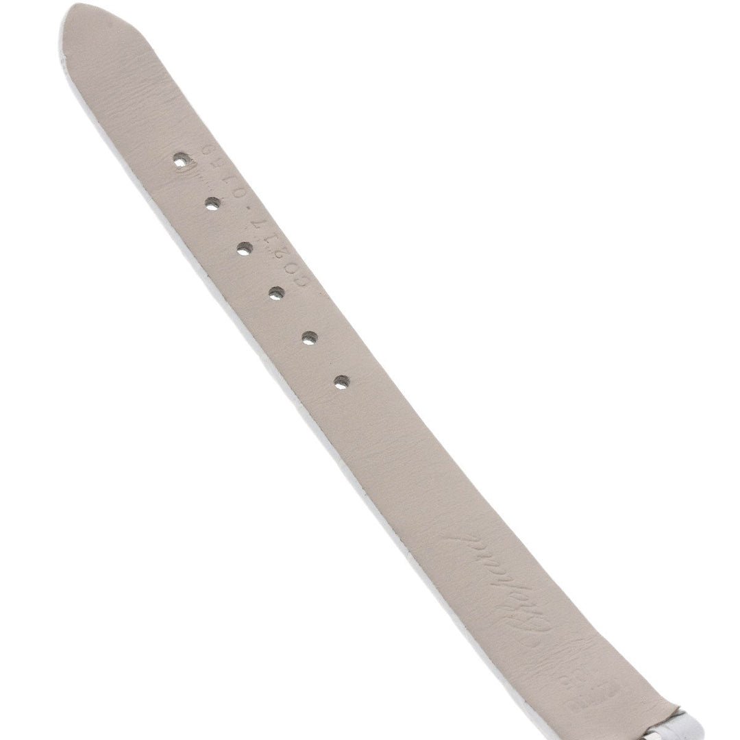 Chopard Watches Quartz 20/5681 K18WG, leather Silver Happy Diamonds Maker Complete Silver dial Women Used Authentic