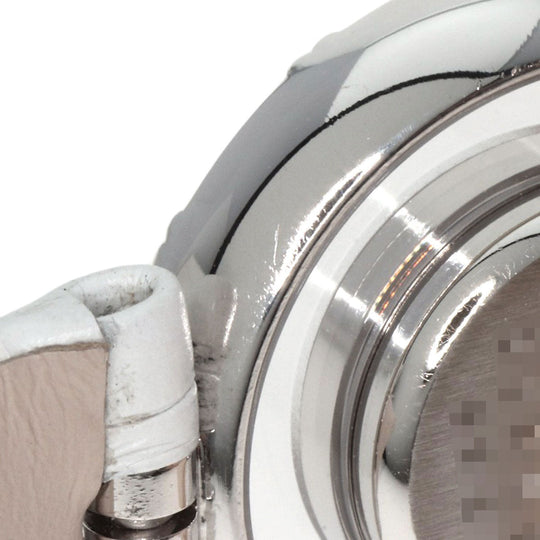 Chopard Watches Quartz 20/5681 K18WG, leather Silver Happy Diamonds Maker Complete Silver dial Women Used Authentic