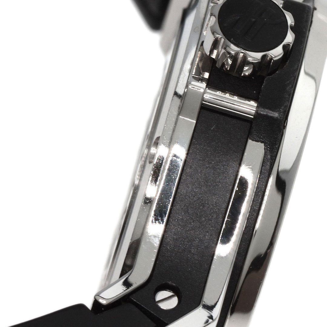 HUBLOT Watches Quartz Stainless Steel, Rubber Silver Big Bang Snow Leopard Bezel Diamond Leopard Pattern Leopard Pattern dial mens Used Authentic