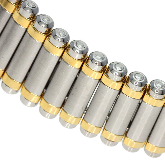 SEIKO Watches Quartz 5A70-0210 Stainless Steel gold CREDOR round face Ivory dial