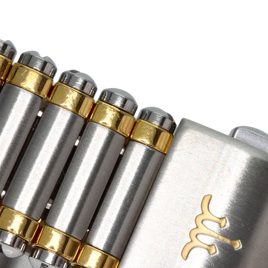 SEIKO Watches Quartz 5A70-0210 Stainless Steel gold CREDOR round face Ivory dial