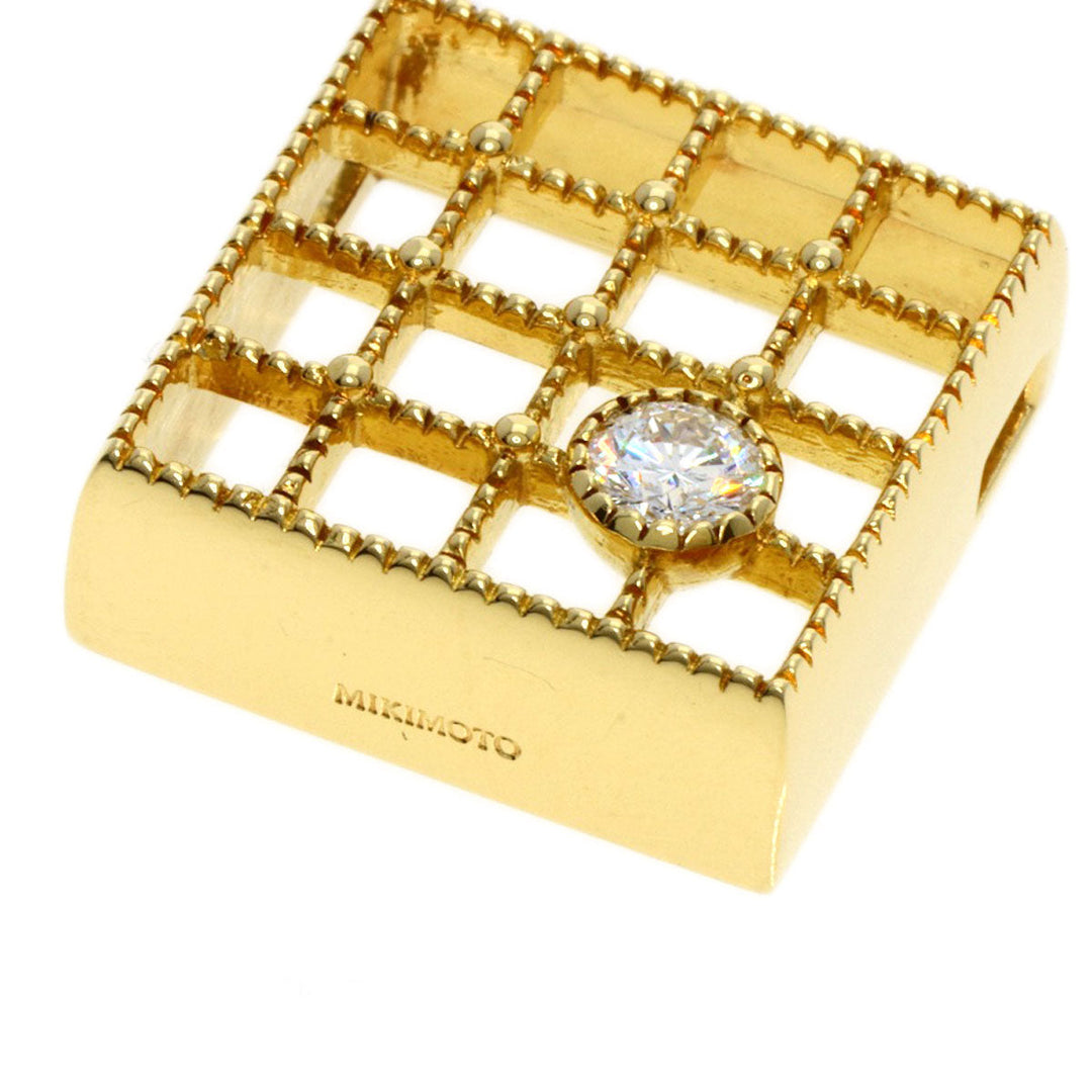 MIKIMOTO Necklace 18K Yellow Gold gold MIKIMOTO Diamond Reversible