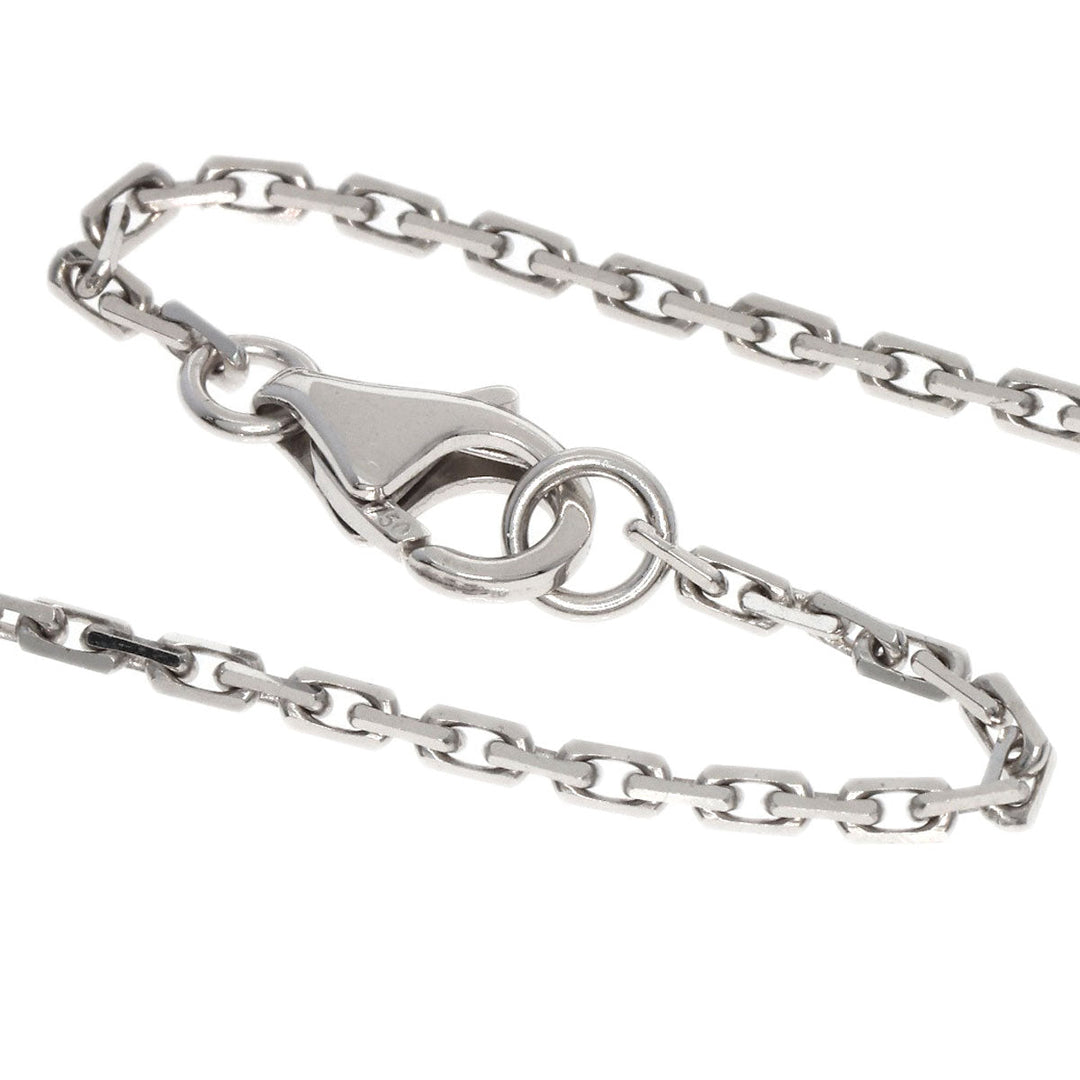 CARTIER Necklace K18WG Silver Baby love diamond