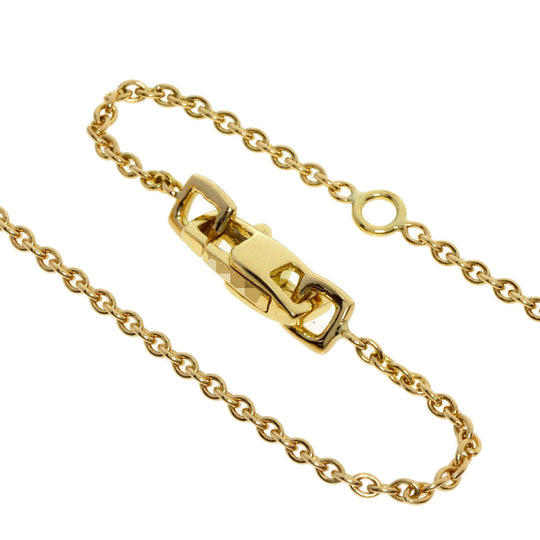 LOUIS VUITTON Necklace 18K Yellow Gold gold Pendant Empreinte Diamond Women Used Authentic