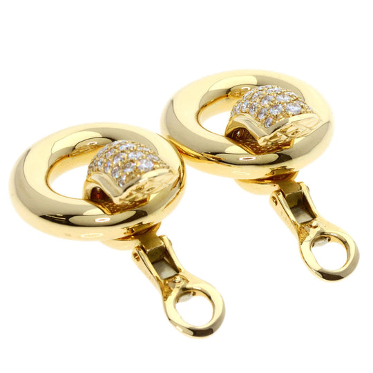 Chaumet Earring 18K Yellow Gold gold diamond Women Used Authentic