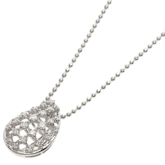 TASAKI Necklace PT900 Silver diamond