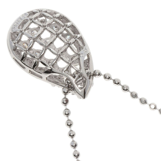 TASAKI Necklace PT900 Silver diamond