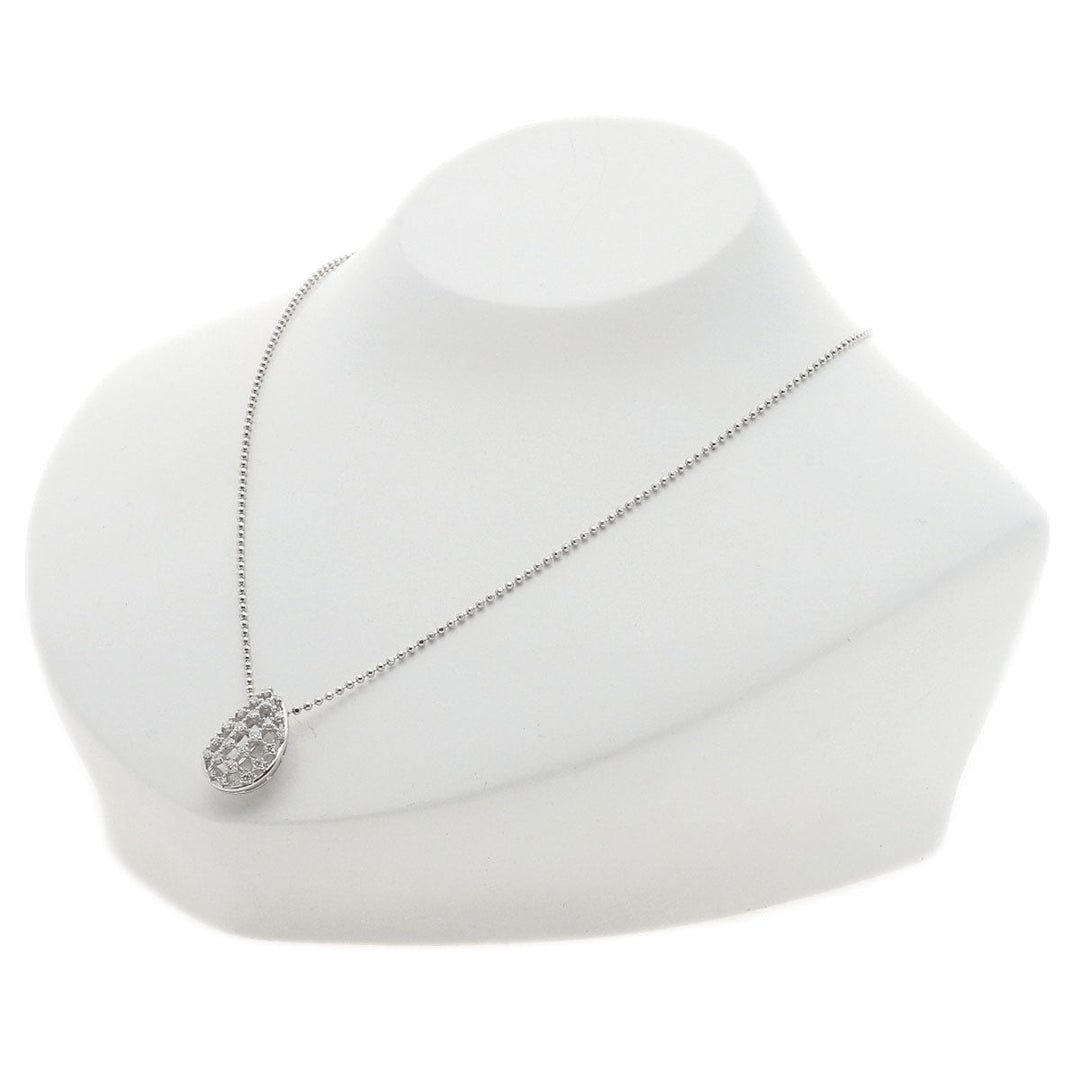 TASAKI Necklace PT900 Silver diamond
