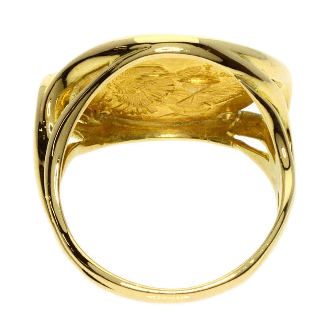 PIAGET Ring 18K Yellow Gold gold Hans Erni coin