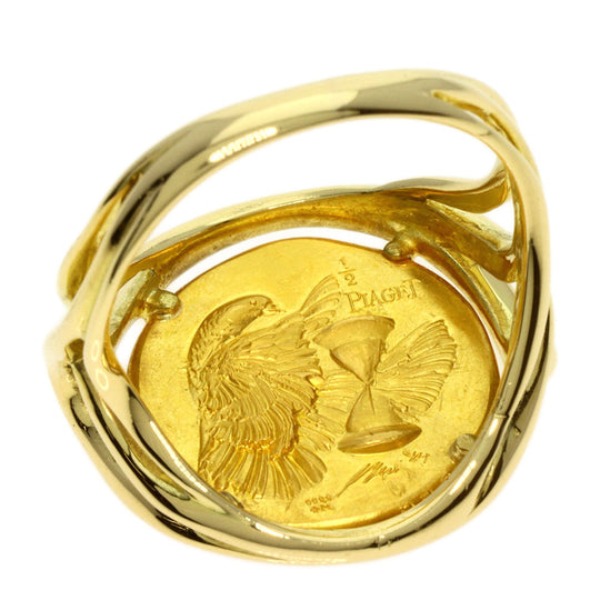 PIAGET Ring 18K Yellow Gold gold Hans Erni coin
