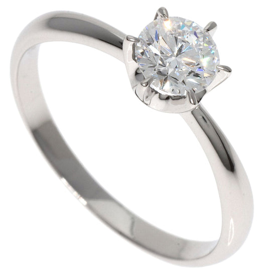 TASAKI Ring PT900 Silver diamond Women Used Authentic