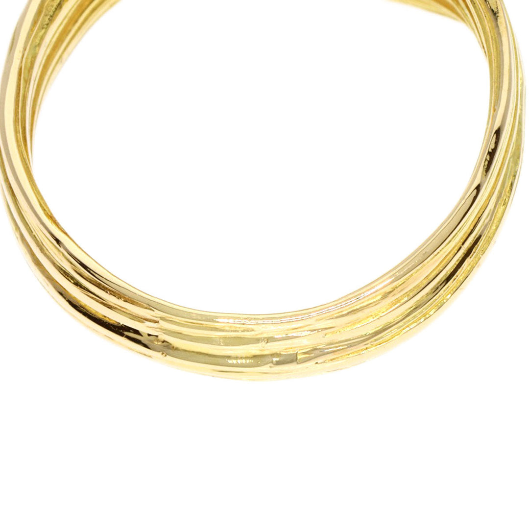 TASAKI Ring 18K Yellow Gold gold golden pearl diamond Women Used Authentic