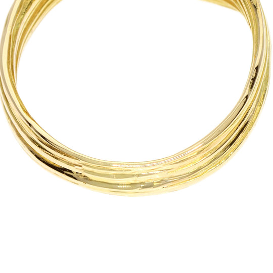 TASAKI Ring 18K Yellow Gold gold golden pearl diamond Women Used Authentic