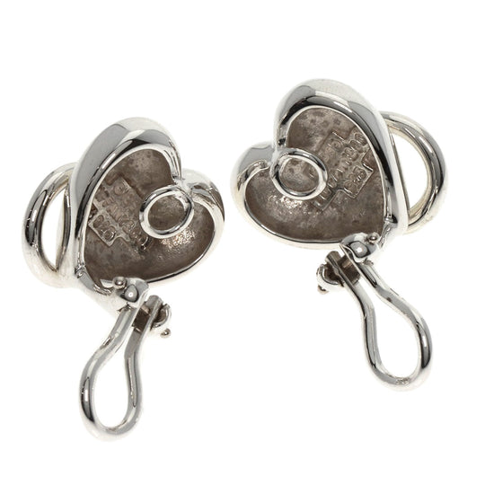 TIFFANY&Co. Earring SV Silver heart knock Women Used Authentic