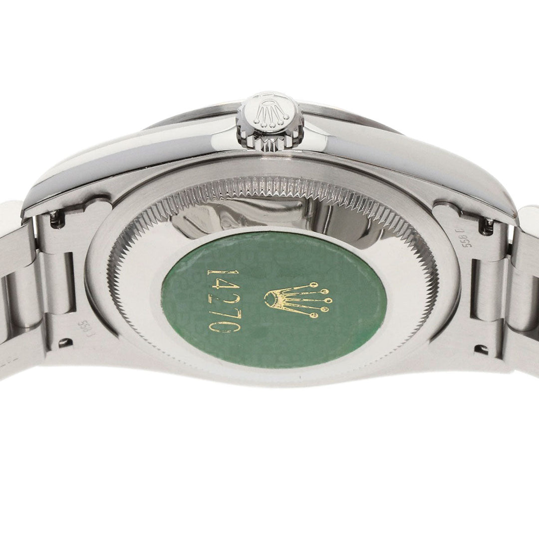 ROLEX Watches Mechanical Automatic 14270 Stainless Steel , Stainless Steel Silver Explorer black dial mens Used Authentic