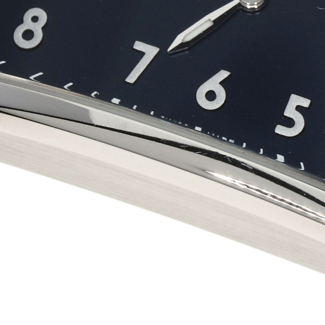 TIFFANY&Co. Watches Quartz 36668644 Stainless Steel, Leather Silver East West Mini Navy dial Women Used Authentic