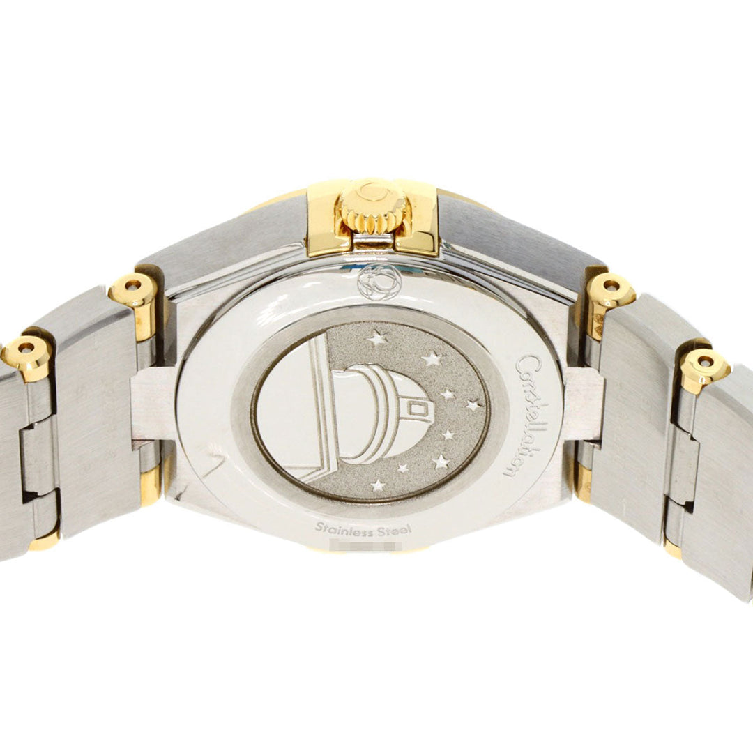 OMEGA Watches Quartz 131.20.25.60.05.002 Stainless Steel , SSxK18YG gold Constellation Manhattan unused White shell dial Women Used Authentic