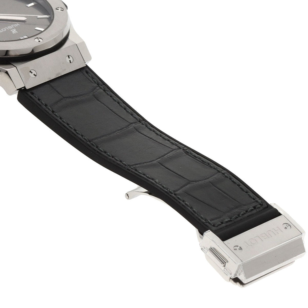 HUBLOT Watches Mechanical Automatic 511.NX.7071.LR Titanium, Rubber Silver Classic Fusion Racing Gray Unused gray dial mens Used Authentic
