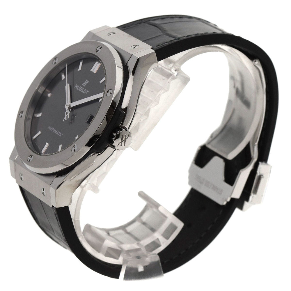 HUBLOT Watches Mechanical Automatic 511.NX.7071.LR Titanium, Rubber Silver Classic Fusion Racing Gray Unused gray dial mens Used Authentic