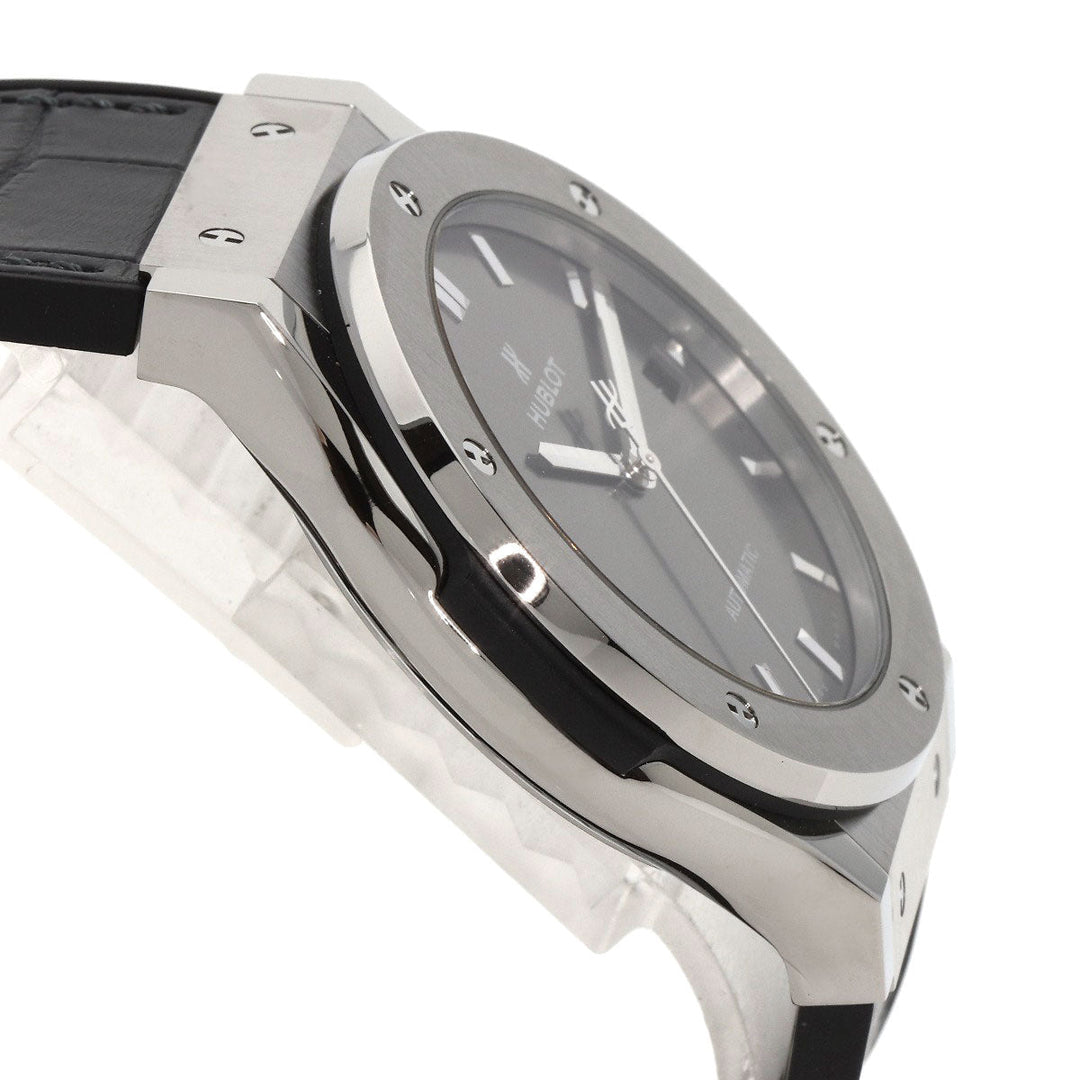 HUBLOT Watches Mechanical Automatic 511.NX.7071.LR Titanium, Rubber Silver Classic Fusion Racing Gray Unused gray dial mens Used Authentic