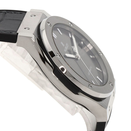 HUBLOT Watches Mechanical Automatic 511.NX.7071.LR Titanium, Rubber Silver Classic Fusion Racing Gray Unused gray dial mens Used Authentic