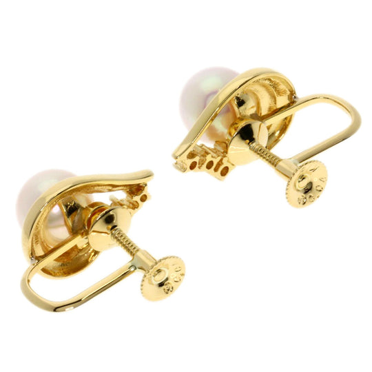 TASAKI Earring 18K Yellow Gold gold Akoya pearl Pearl