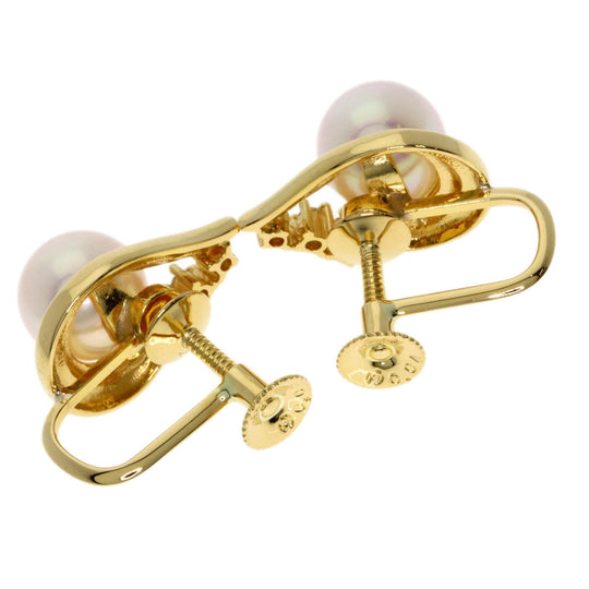 TASAKI Earring 18K Yellow Gold gold Akoya pearl Pearl