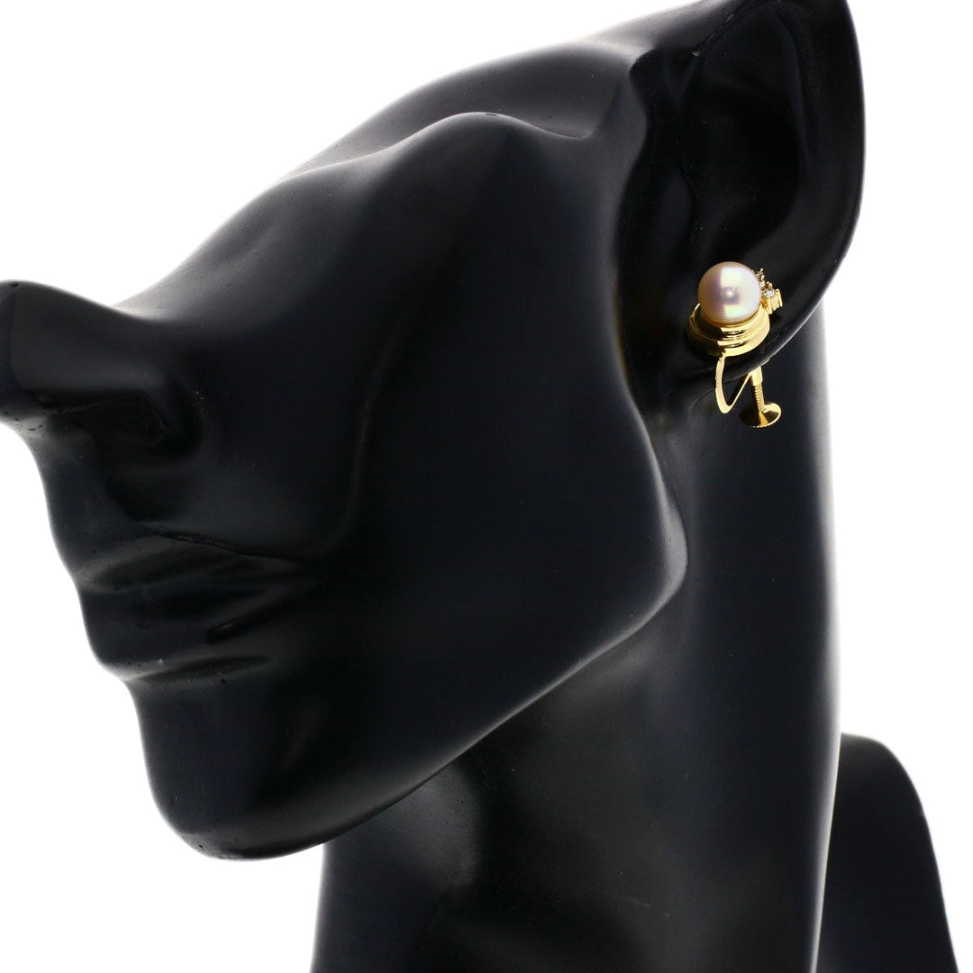 TASAKI Earring 18K Yellow Gold gold Akoya pearl Pearl