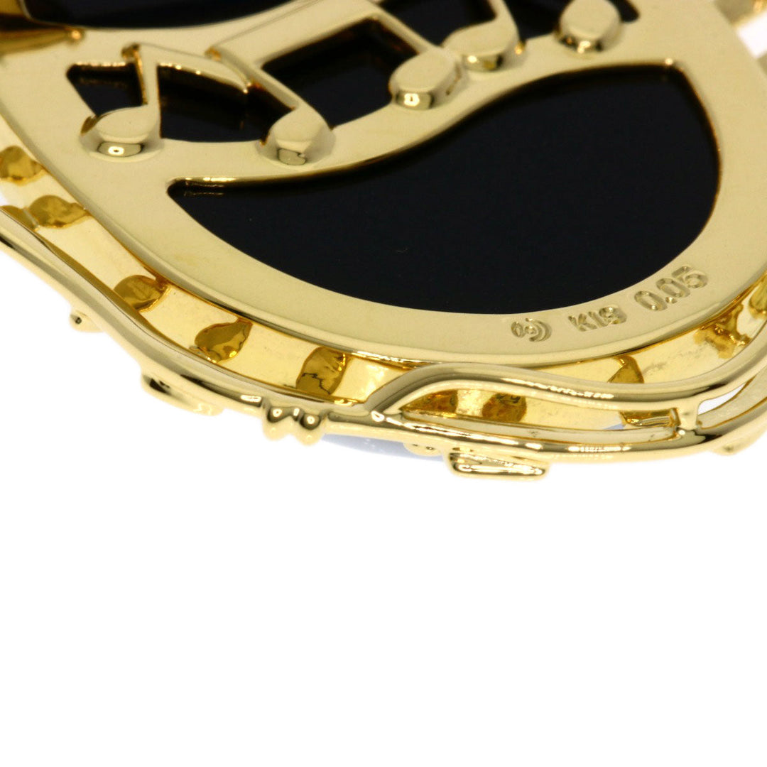 TASAKI Brooch 18K Yellow Gold gold Stone cameo diamond