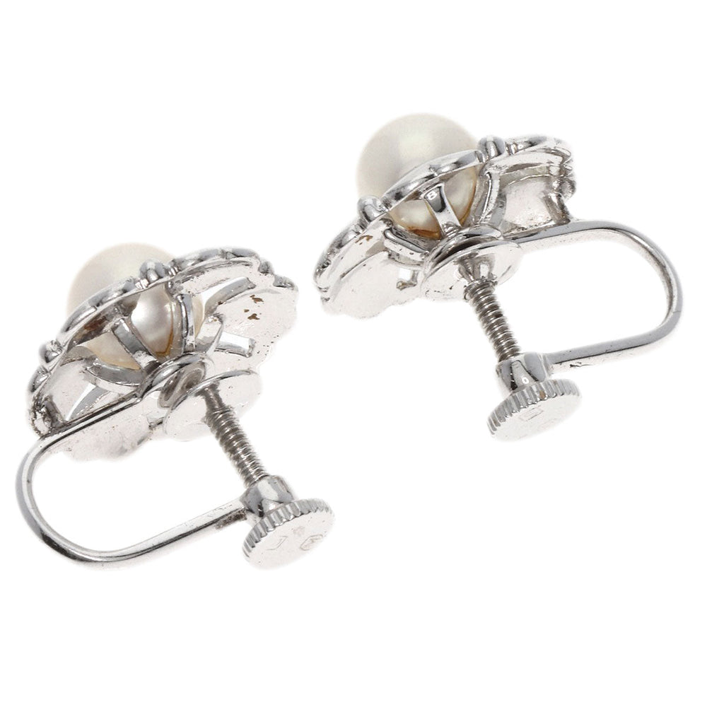 MIKIMOTO Earring SV Silver Pearl