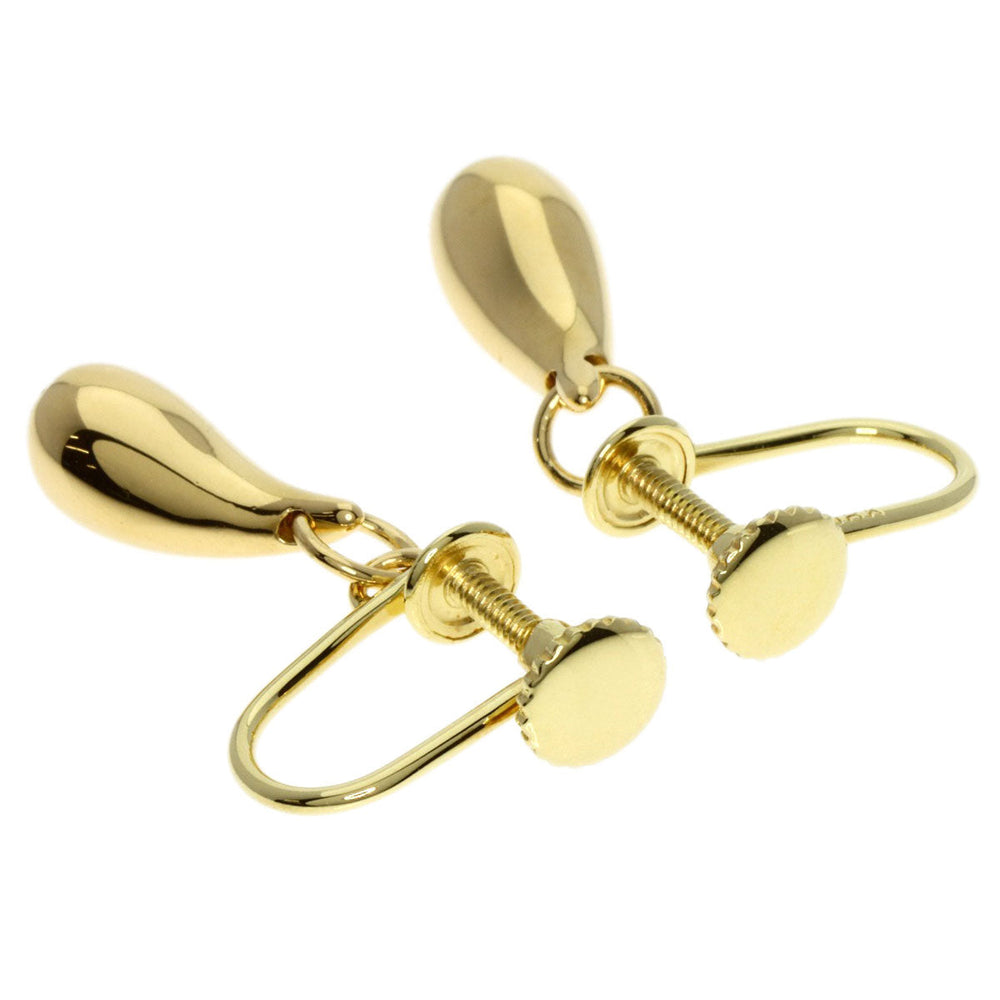 TIFFANY&Co. Earring 18K Yellow Gold gold teardrop Women Used Authentic