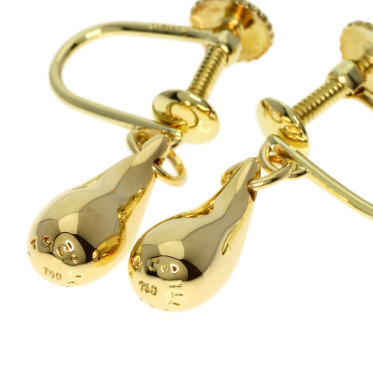 TIFFANY&Co. Earring 18K Yellow Gold gold teardrop Women Used Authentic