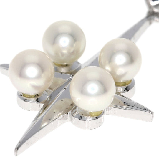 MIKIMOTO Pendant top SV Silver Baby pearl Pearl Women Used Authentic