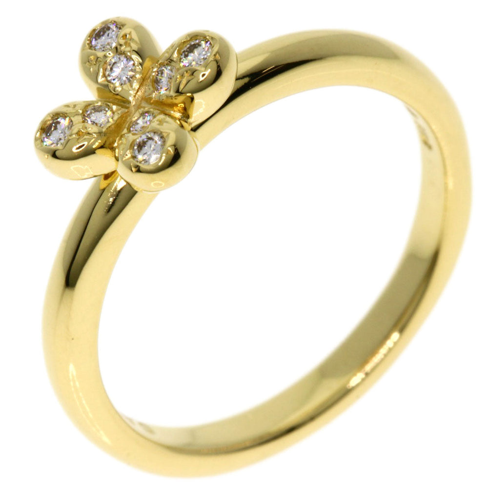 TASAKI Ring 18K Yellow Gold gold diamond Women Used Authentic