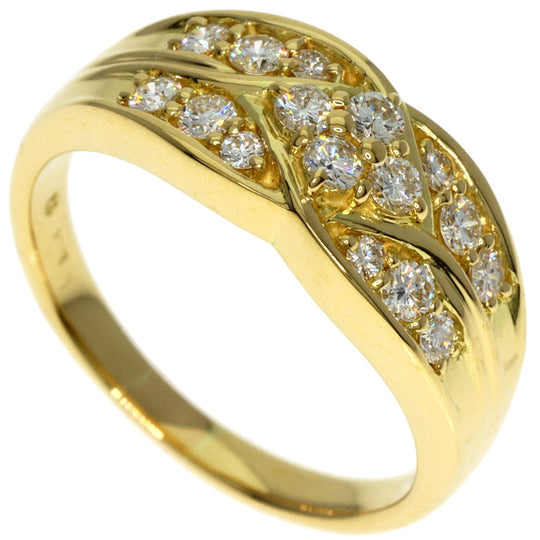 MONNICKENDAM Ring 18K Yellow Gold gold diamond Women Used Authentic